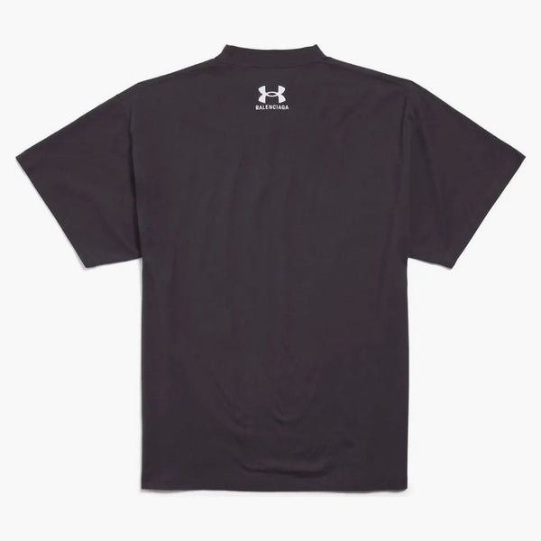 Balenciaga X Under Armour Camiseta Fit de gran tamaño Negro/Blanco