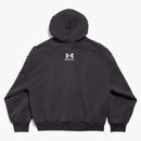 Balenciaga X Under Armor Zip-Up Hoodie Regular Fit Black/White