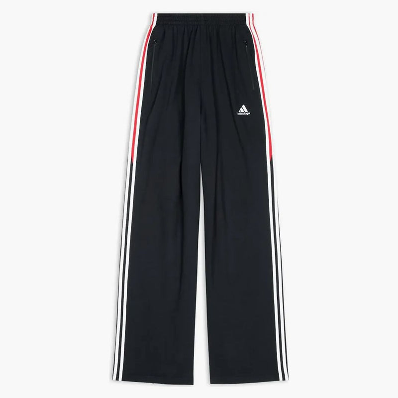 Balenciaga x adidas pantalones holgados negros