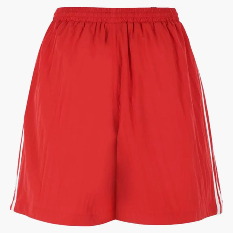 Balenciaga X Adidas Crepe Technical Fabric Shorts Red