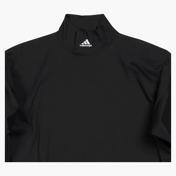 Balenciaga x adidas High Camiseta de cuello negro