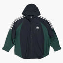 Balenciaga X Adidas Hooded Shirt Black