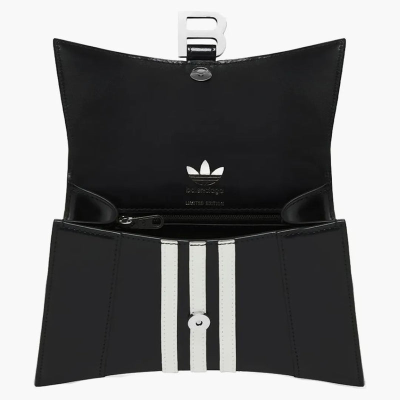 Balenciaga X Adidas Hourglass Small Handbag Black