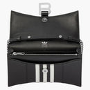 Balenciaga x adidas billetera de reloj de arena con cadena negra