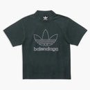 Balenciaga x adidas kids camiseta verde