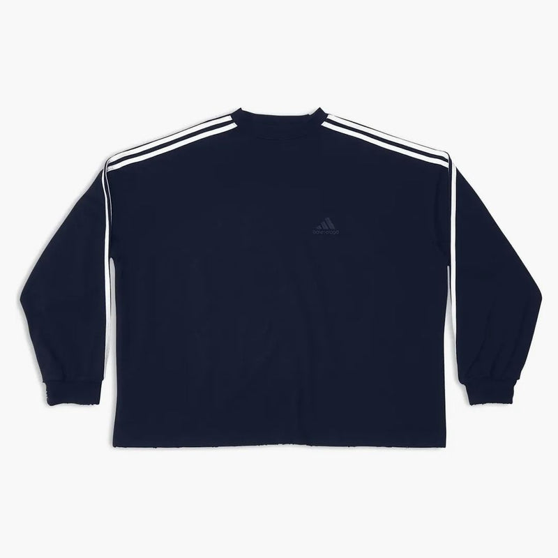 Balenciaga x adidas L/s t-shirt navy
