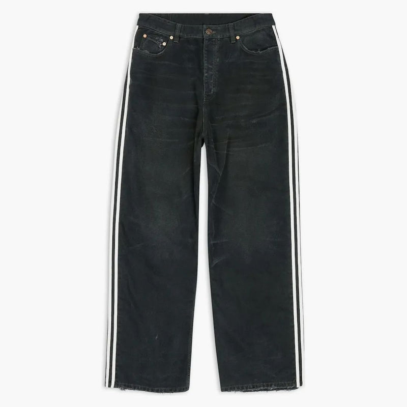 Balenciaga x adidas pantalones holgados grandes negros