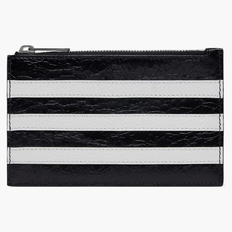 Balenciaga x Adidas Long Coin and Card Holder Black