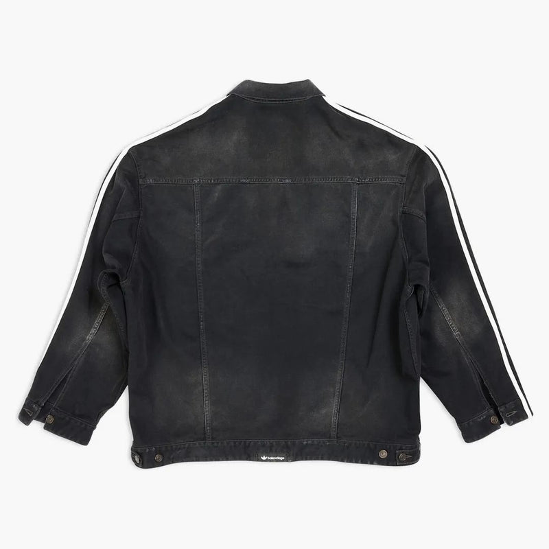 Balenciaga x Adidas nadměrná bunda černá