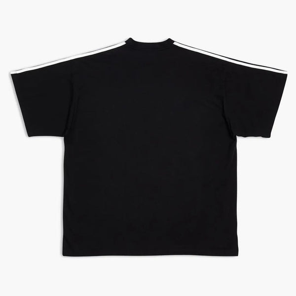 Balenciaga x adidas camiseta de gran tamaño negra