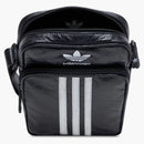 Balenciaga X Adidas Small Crossbody Messenger Bag Black/White