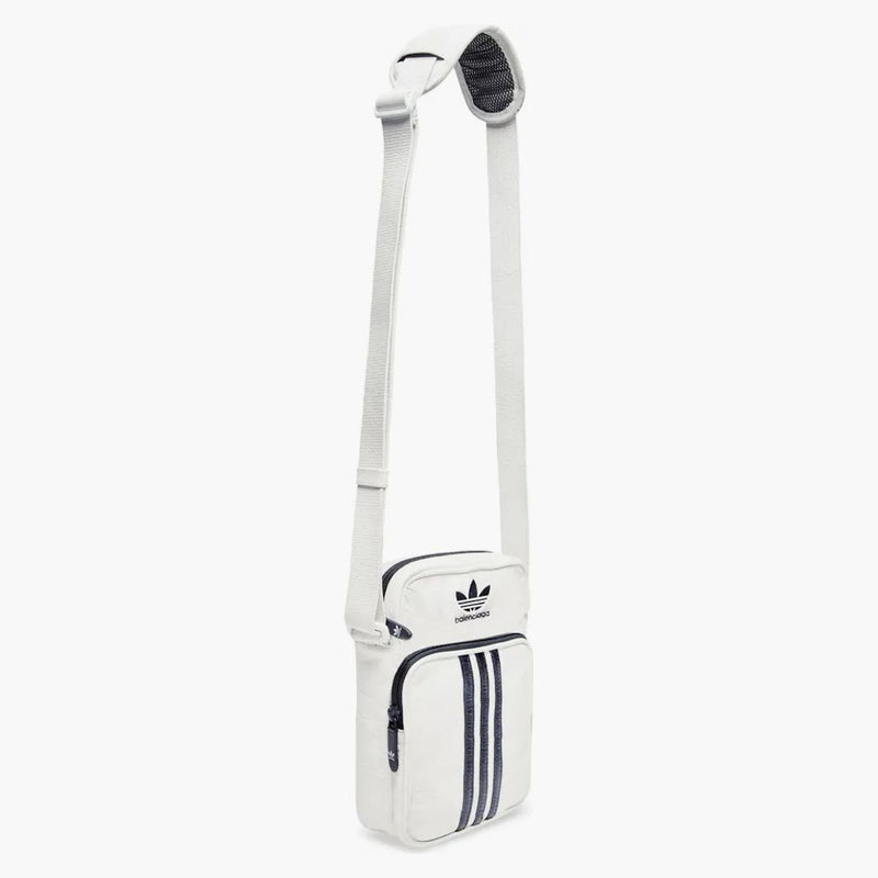Balenciaga X Adidas Small Crossbody Messenger Bag White/Black