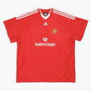 Balenciaga X Adidas Soccer Oversized T-Shirt Red