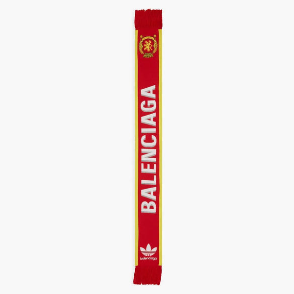 Balenciaga x Adidas Soccer Scarf Red/White