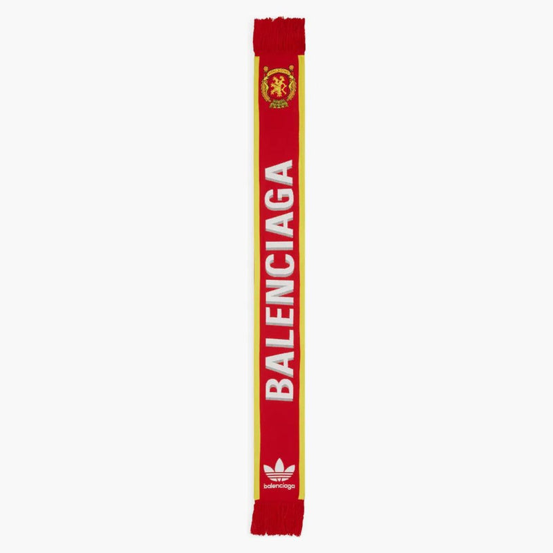 Balenciaga x Adidas Soccer Scarf Red/White