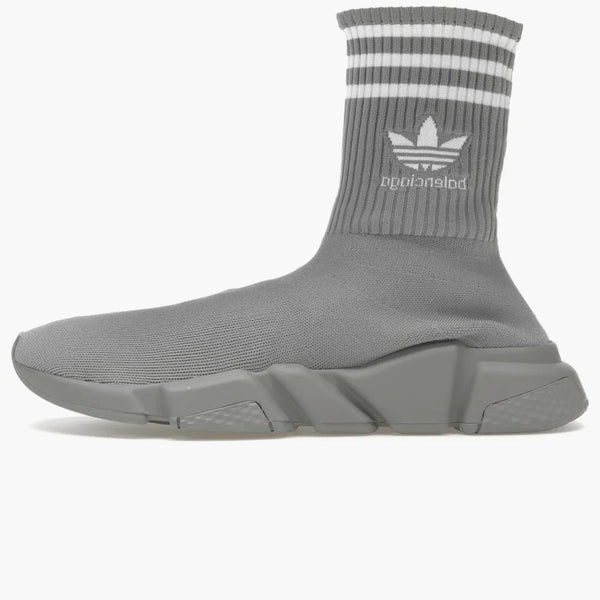 Balenciaga X Adidas Speed ​​Trainer Gray White