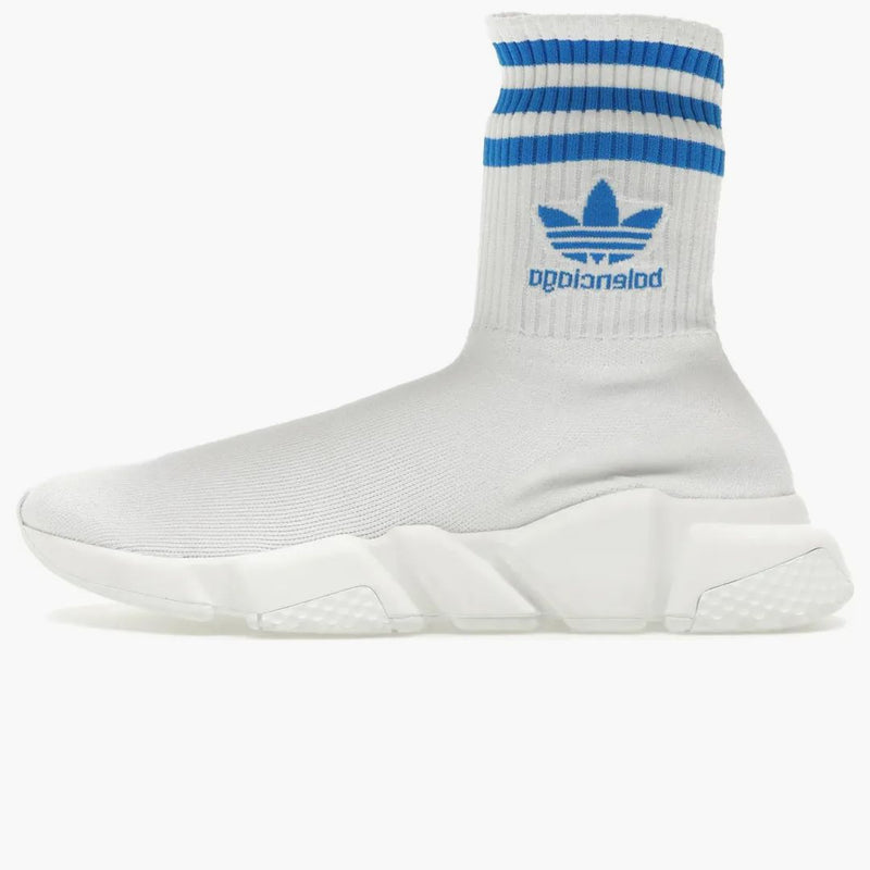 Balenciaga X Adidas Speed ​​Trainer White Blue
