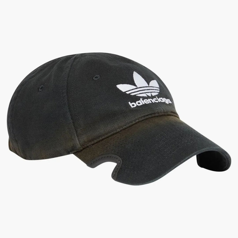 Balenciaga X adidas Treffoil Balenciaga Logo Cap Svart/vitt