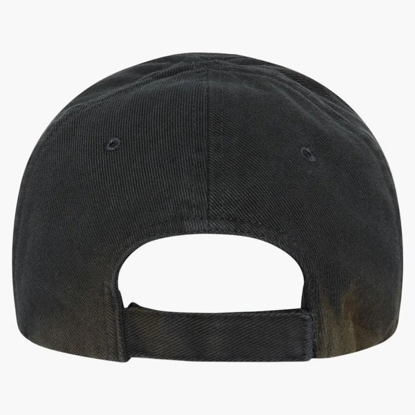 Balenciaga x Adidas Treffoil Balenciaga Logo CAP Black/White