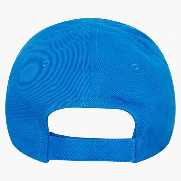Balenciaga x Adidas Treffoil Balenciaga Logo Cap Blue/White