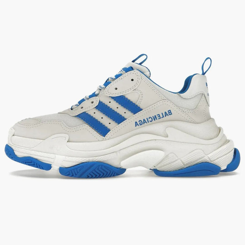 Balenciaga X Adidas Triple S White Blue (Women's)