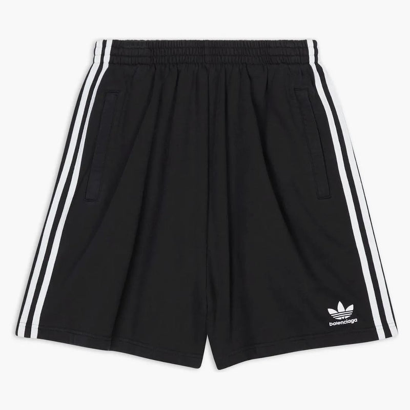 Balenciaga X Adidas Unisex Large Shorts Black
