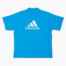 Balenciaga X Adidas Unisex T-Shirt Oversized Blue