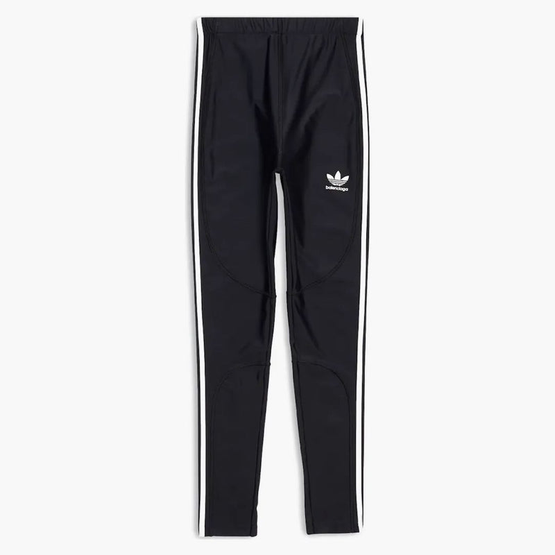 Balenciaga X Adidas Women's Athletic Leggings Black White