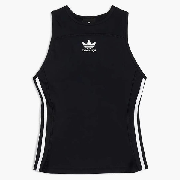Balenciaga x adidas dámský atletický tank top černá bílá