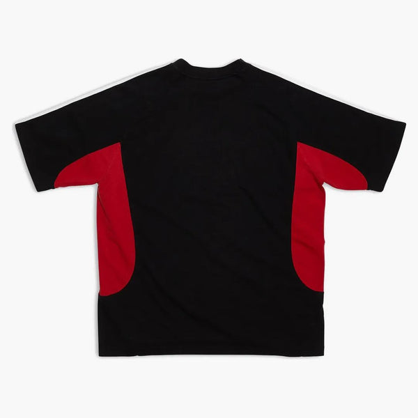 Balenciaga x Adidas Women's Medium Fit Camiseta Rojo negro