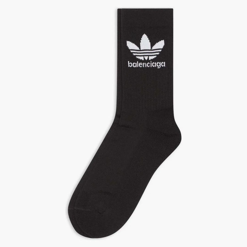 Balenciaga x adidas Womens Socks Black