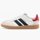 Bally Retro Crest Sneaker White Navy Red Gum