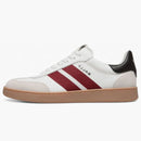 Bally Retro Crest Sneaker White Red Black Gum