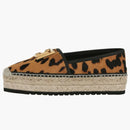 Balmain Alex Leopard Espadrilles Borwn Leopard (women's)