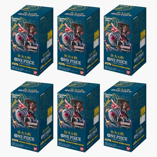 Bandai One Piece Card Game Mighty Enemy Carddass Booster Box (op-03) (japanese) 6x Lot