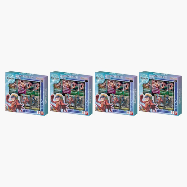 Bandai One Piece Volume 3 Illustration Box 4x Lot