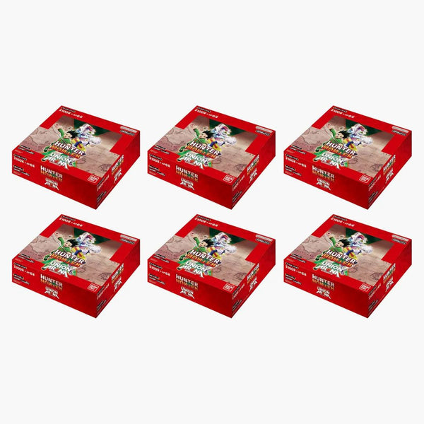 Bandai Union Arena Hunter X Hunter Booster Box (japanese) 6x Lot