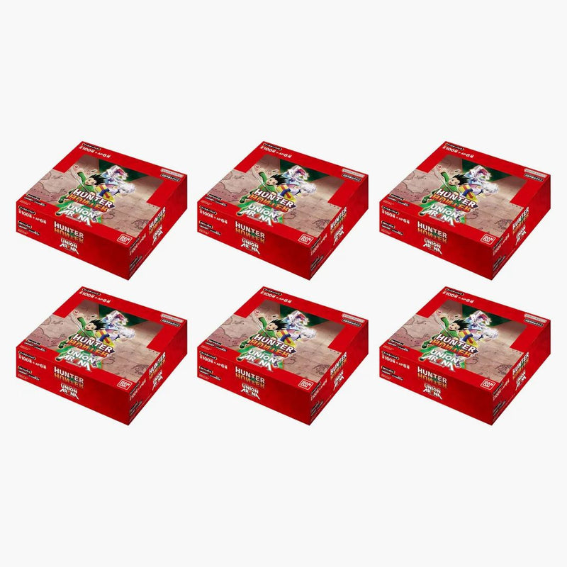 Bandai Union Arena Hunter X Hunter Booster Box (japanese) 6x Lot