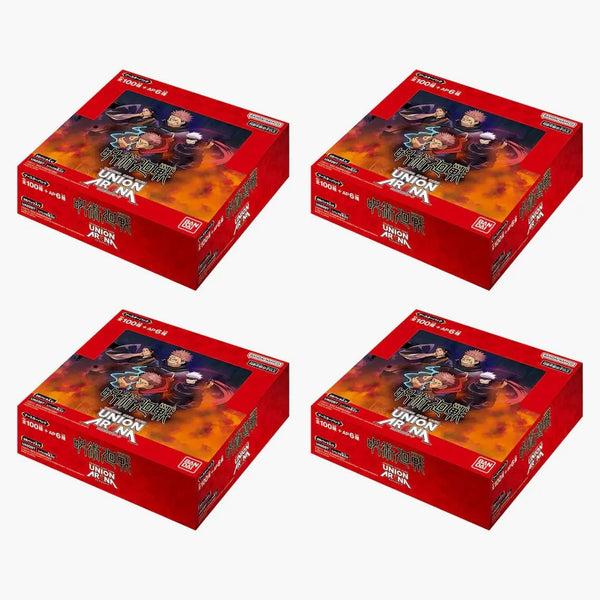 Bandai Union Arena Jujutsu Kaisen Booster Box (japanese) 4x Lot