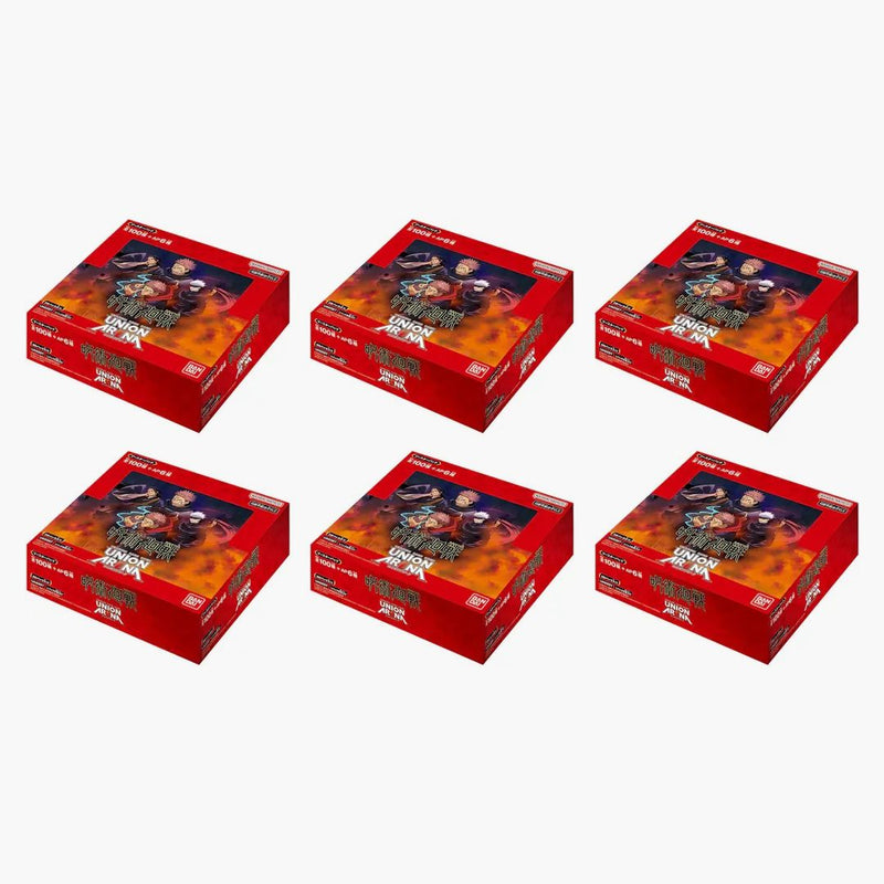 Bandai Union Arena Jujutsu Kaisen Booster Box (japanese) 6x Lot