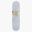 Banksy X Medicom X Sync Brandalism Flower Bomber Skate Deck White