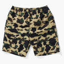 Bape 1st Camo Beach Shorts Yellow