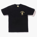Bape 1st Camo College ATS TEE Black/Yellow