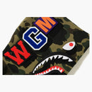 Bape 1st Camo Detail Shark Hoodie Green