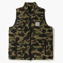 Bape 1st Camo Down Vest (FW18) Green