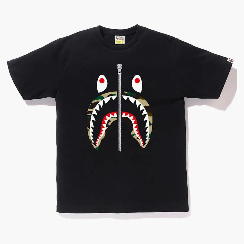 Bape 1st Camo Shark Tea Tea Black/Yellow