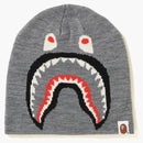 Bape 2nd Shark Knit Cap Grey