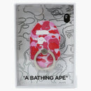 Bape ABC Ape głowica pierścień smartfona różowy