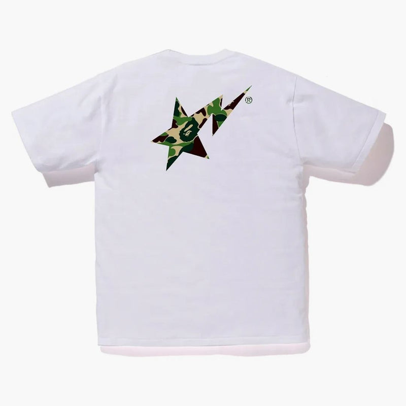 Bape Abc Bapesta Tee White/green