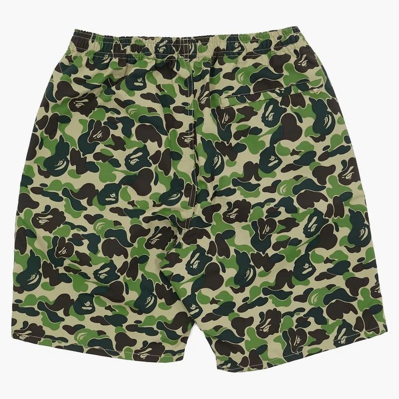 BAPE ABC Camo Beach Shorts Green